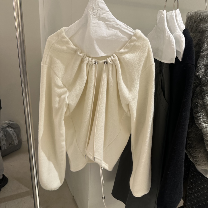 LOVE YOU SO MUCH/MORE THAN YESTERDAY韓國代購㊣女士新款職業長袖T恤LYSM/MORE THAN YESTERDAY長袖T恤圖色1