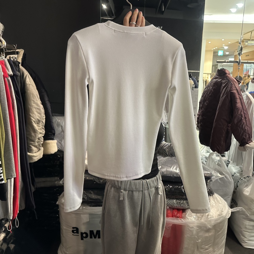 ELF-L韓國直郵㊣女裝新品推薦熱賣人氣時尚休閑職業長袖T恤PROJECT ELF/ELF-L長袖T恤