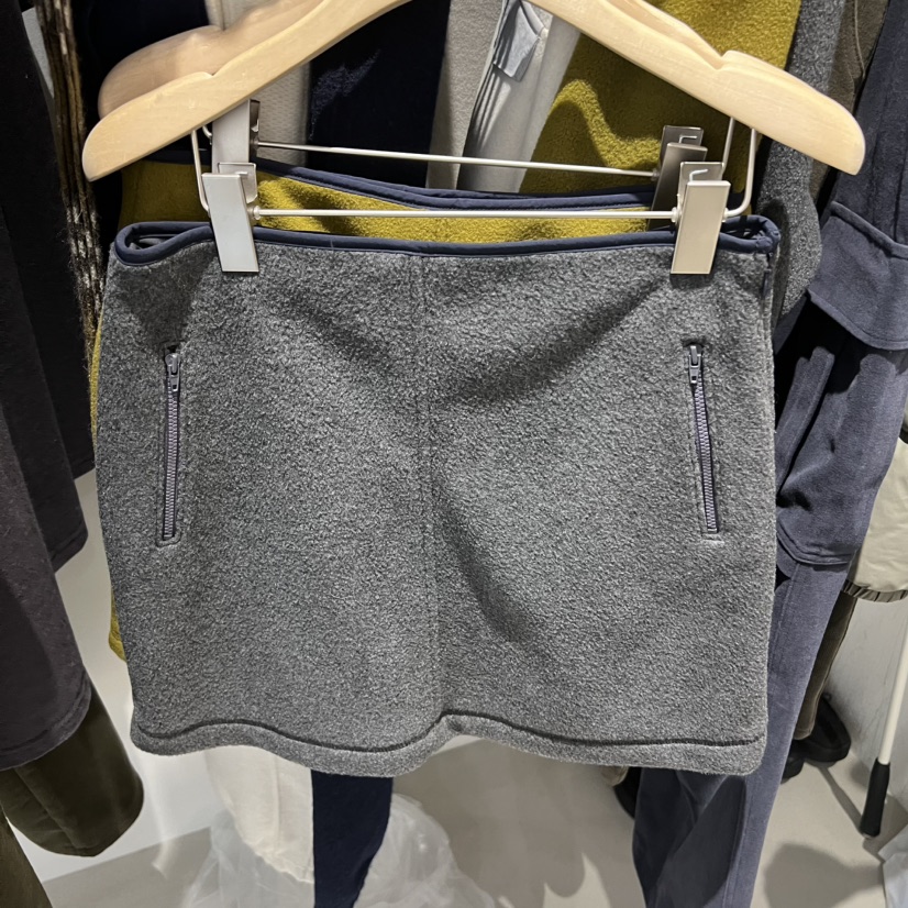 PLATE東大門㊣代購女士新款25秋冬休閑推薦職業真品短裙羊毛PLATE短裙圖色1