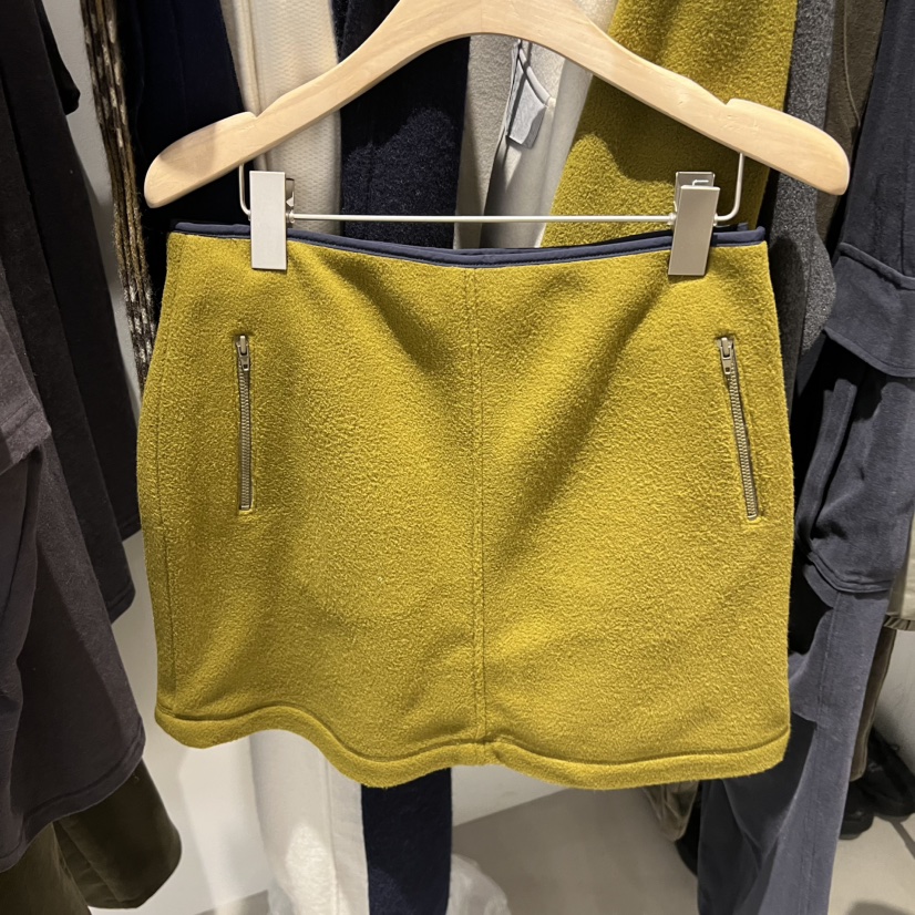 PLATE東大門㊣代購女士新款25秋冬休閑推薦職業真品短裙羊毛PLATE短裙圖色2