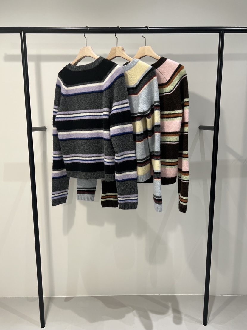 CLAFO東大門㊣直郵女士新款熱賣人氣休閑推薦25秋冬針織衫單排扣CLAFO針織衫