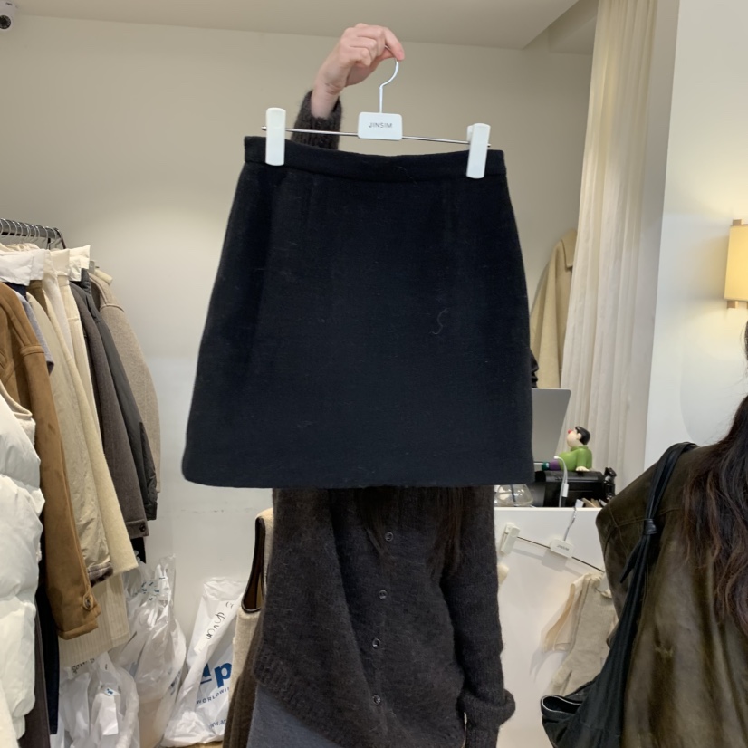 JINSIM韓國直郵㊣女士新款推薦熱賣真品休閑職業25秋冬短裙JINSIM短裙圖色1