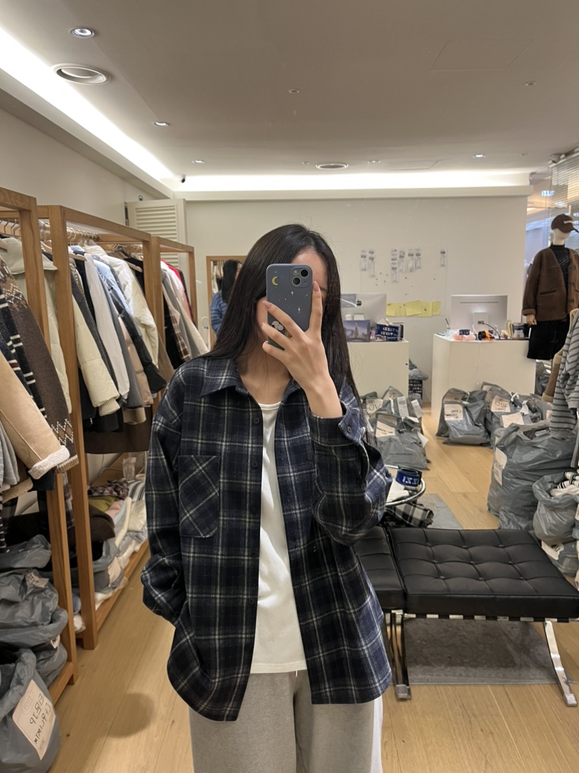 TIZZI東大門㊣直郵女裝新品休閑推薦真品25秋冬人氣襯衫蕾絲衫TIZZI襯衫/蕾絲衫圖色1