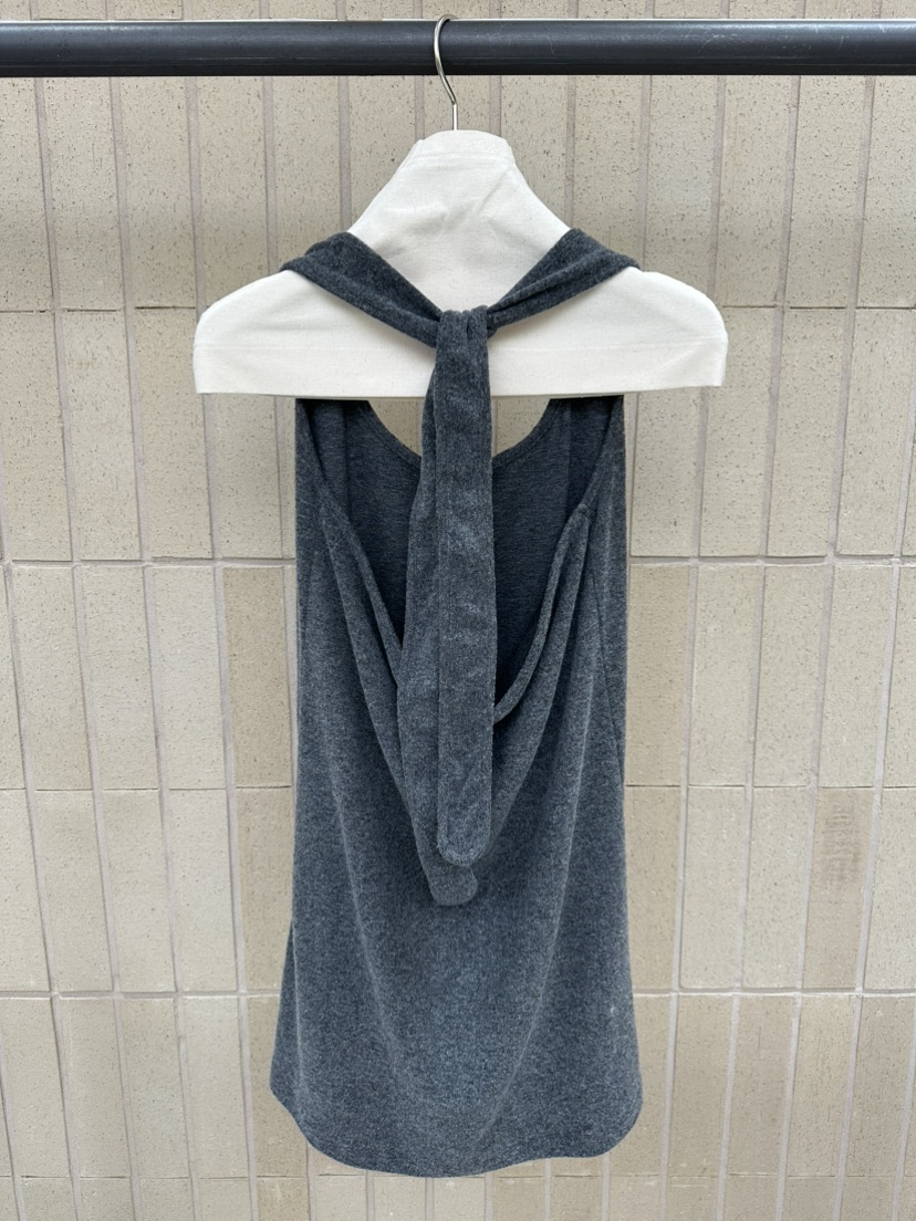 FOSET東大門㊣實拍女士新款25秋冬熱賣人氣職業吊帶背心高領FOSET吊帶/背心