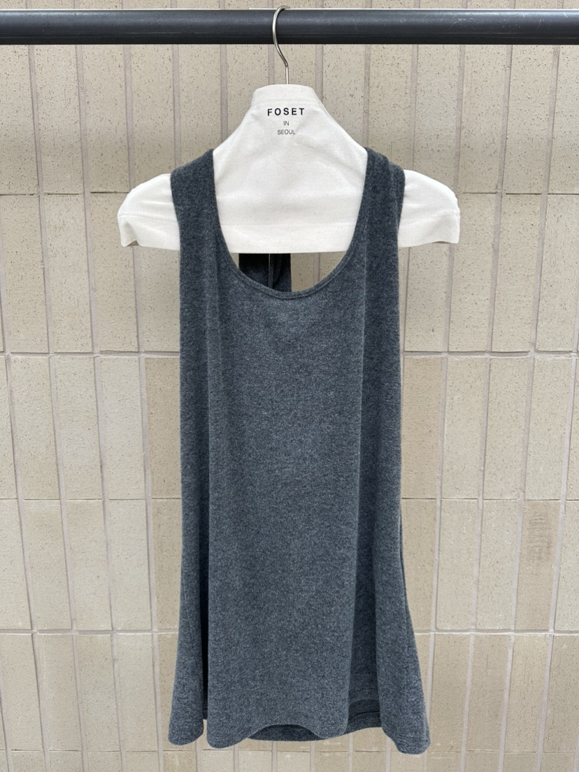 FOSET東大門㊣實拍女士新款25秋冬熱賣人氣職業吊帶背心高領FOSET吊帶/背心圖色1