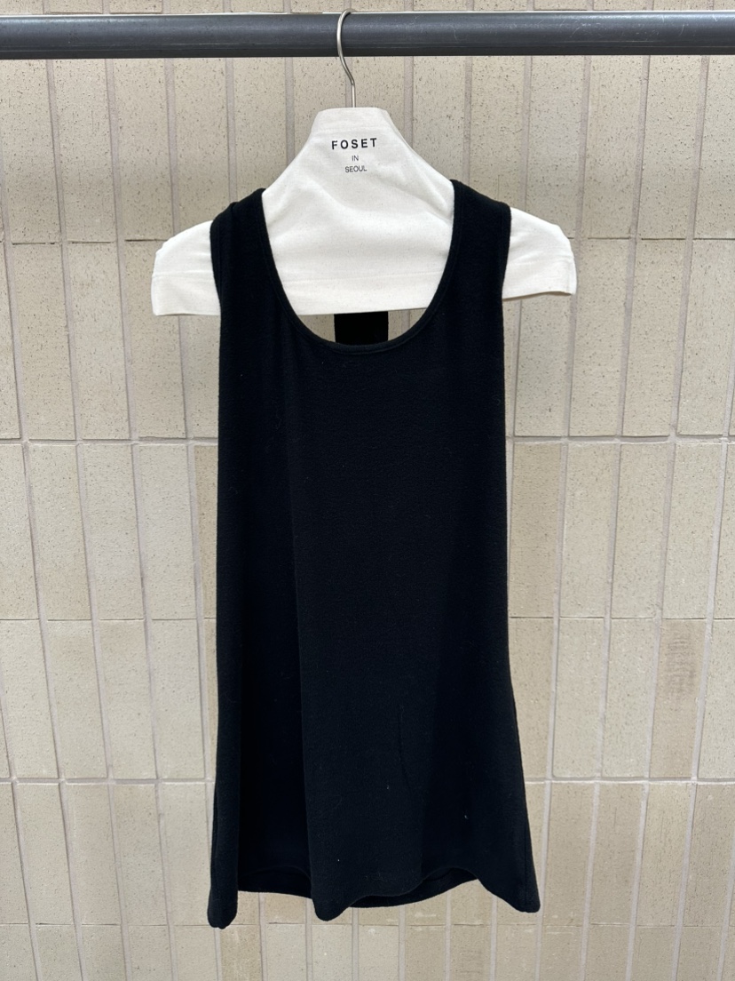 FOSET東大門㊣實拍女士新款25秋冬熱賣人氣職業吊帶背心高領FOSET吊帶/背心圖色2