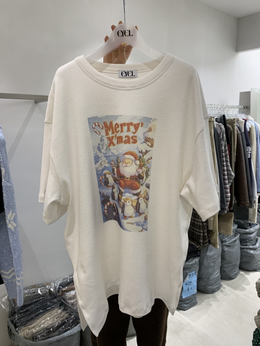 EYEL東大門㊣代購女裝新款真品推薦時尚休閑熱賣人氣25秋冬T恤EYELT恤圖色1