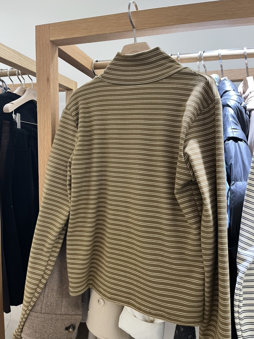 TIZZI東大門㊣實拍女士新款時尚真品推薦職業25秋冬長袖T恤絨TIZZI長袖T恤圖色1