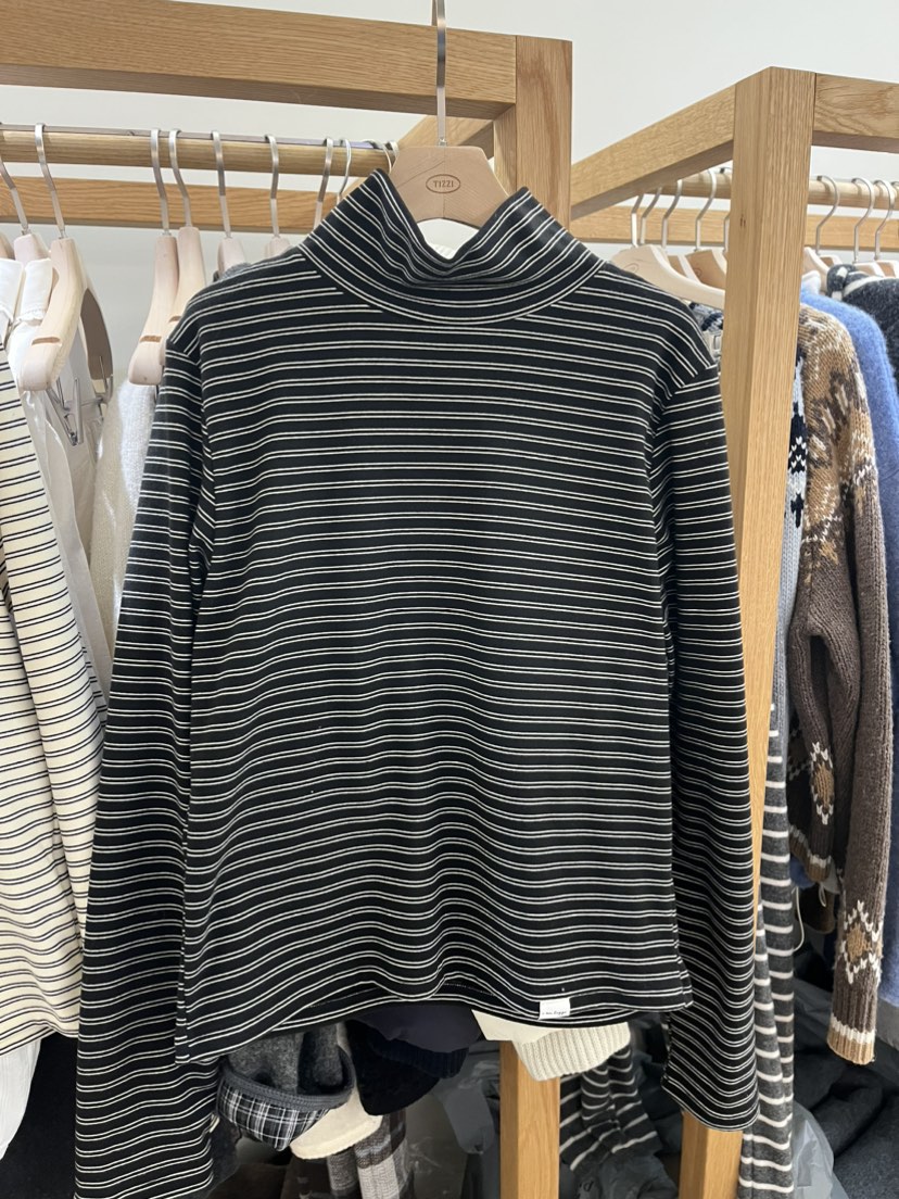 TIZZI東大門㊣實拍女士新款時尚真品推薦職業25秋冬長袖T恤絨TIZZI長袖T恤圖色3