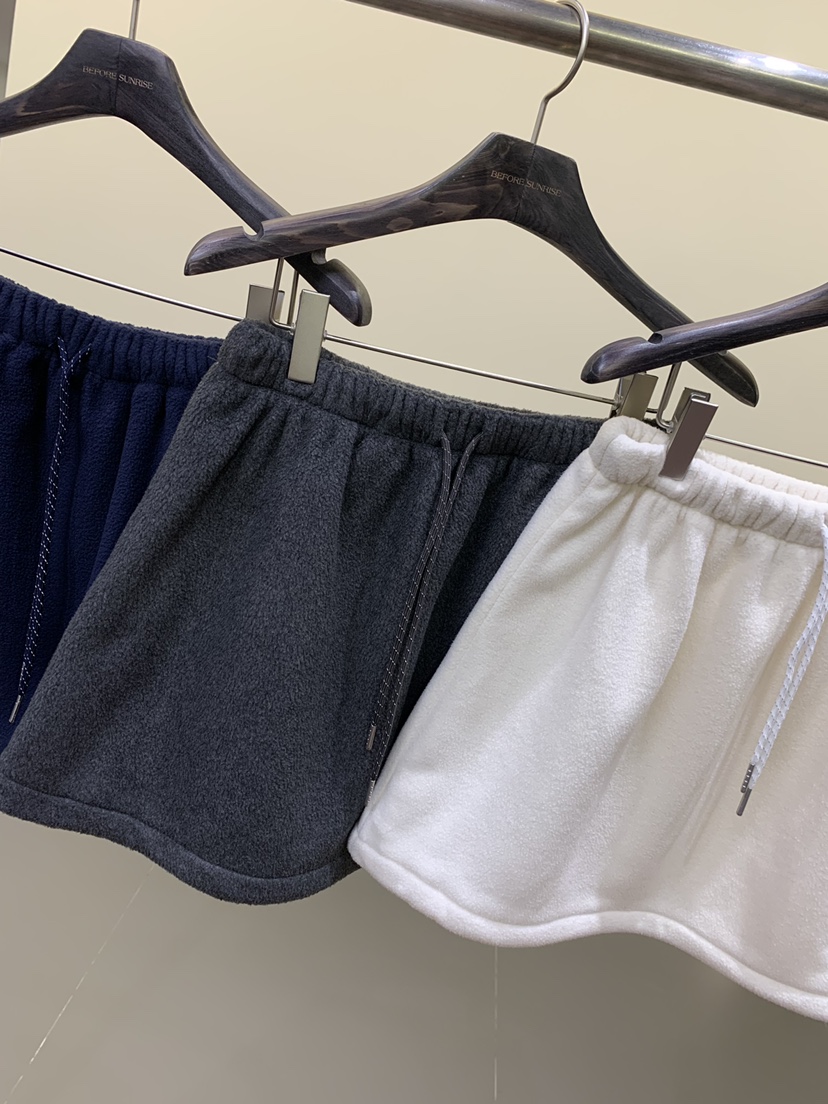 BEFORE SUNRISE韓國直郵㊣女裝新款人氣推薦時尚休閑短裙絨BEFORE SUNRISE短裙