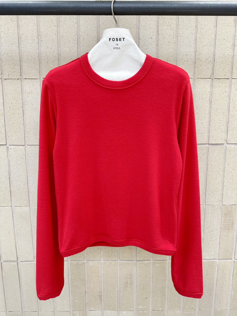 FOSET韓國直郵㊣女裝新品25秋冬職業熱賣休閑真品推薦長袖T恤FOSET長袖T恤圖色2
