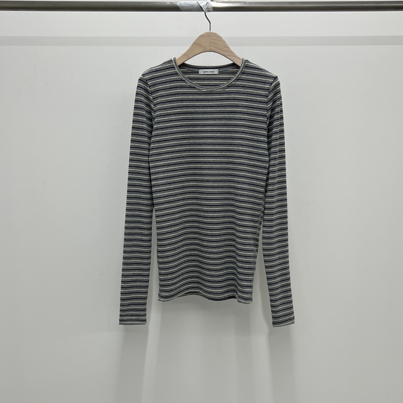 ANOTHER AVENUE韓國直郵㊣女裝新品真品推薦時尚職業長袖T恤ANOTHER AVENUE長袖T恤圖色2