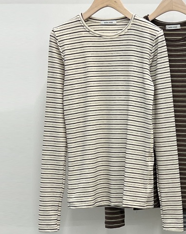 ANOTHER AVENUE韓國直郵㊣女裝新品真品推薦時尚職業長袖T恤ANOTHER AVENUE長袖T恤圖色4