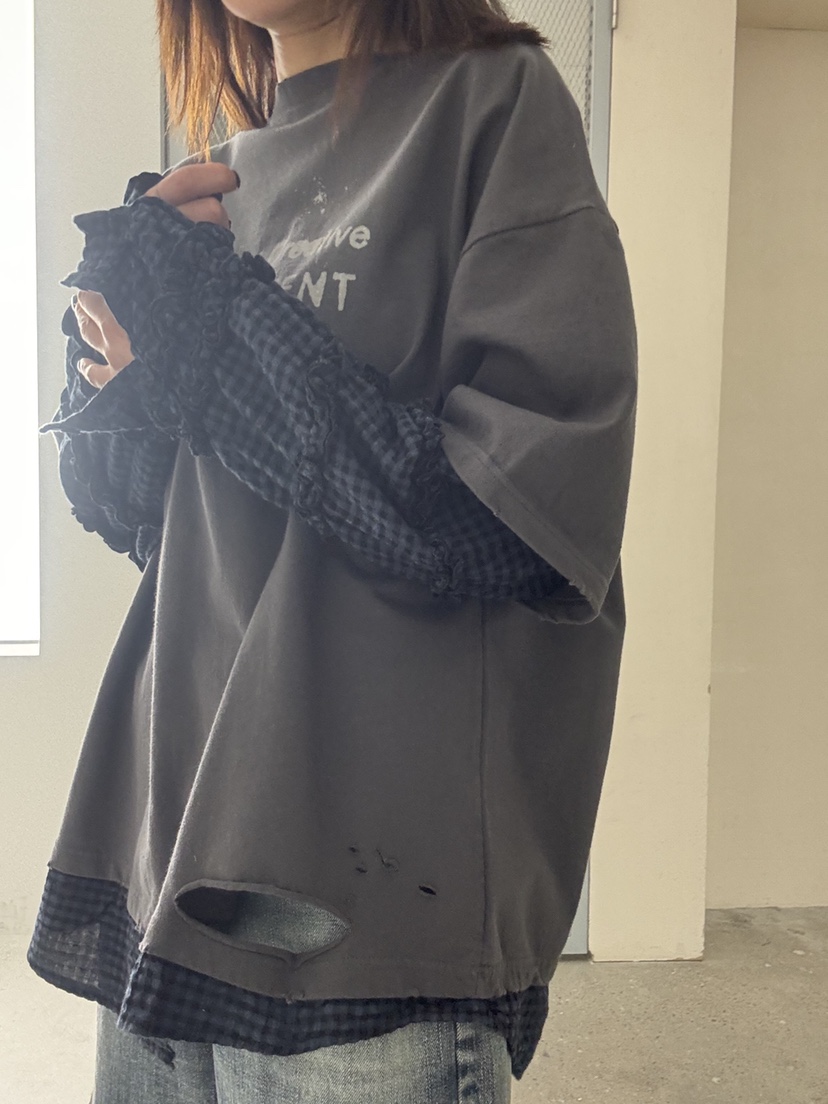 FRANC—L韓國直郵㊣女裝新品真品人氣推薦時尚25秋冬長袖T恤FRANC長袖T恤