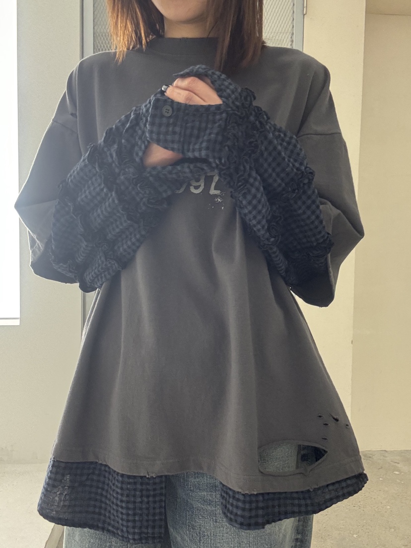 FRANC—L韓國直郵㊣女裝新品真品人氣推薦時尚25秋冬長袖T恤FRANC長袖T恤