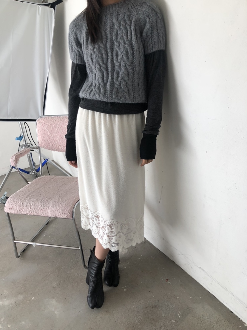 FLASH韓國直郵㊣女裝新款熱賣人氣時尚真品休閑針織衫不含內搭FLASH針織衫