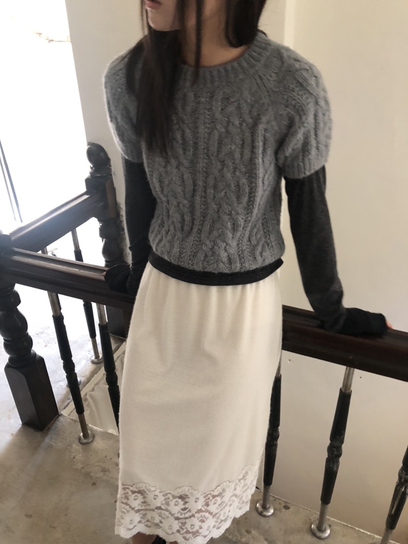 FLASH韓國直郵㊣女裝新款熱賣人氣時尚真品休閑針織衫不含內搭FLASH針織衫