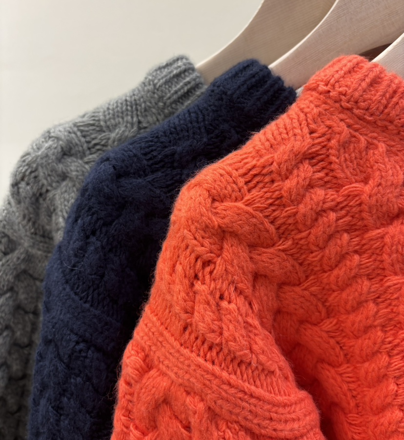 MABE韓國直郵㊣女裝新品推薦休閑熱賣時尚人氣毛衣短款針織MABE毛衣