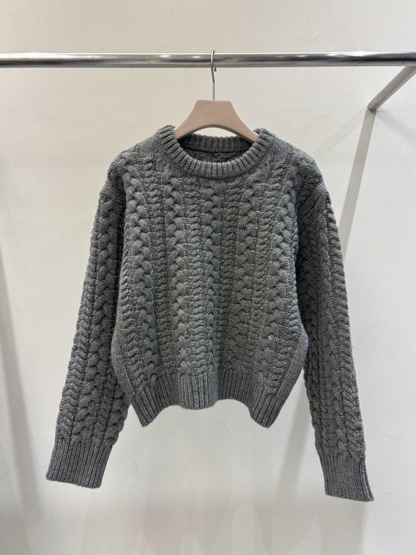 MABE韓國直郵㊣女裝新品推薦休閑熱賣時尚人氣毛衣短款針織MABE毛衣圖色3