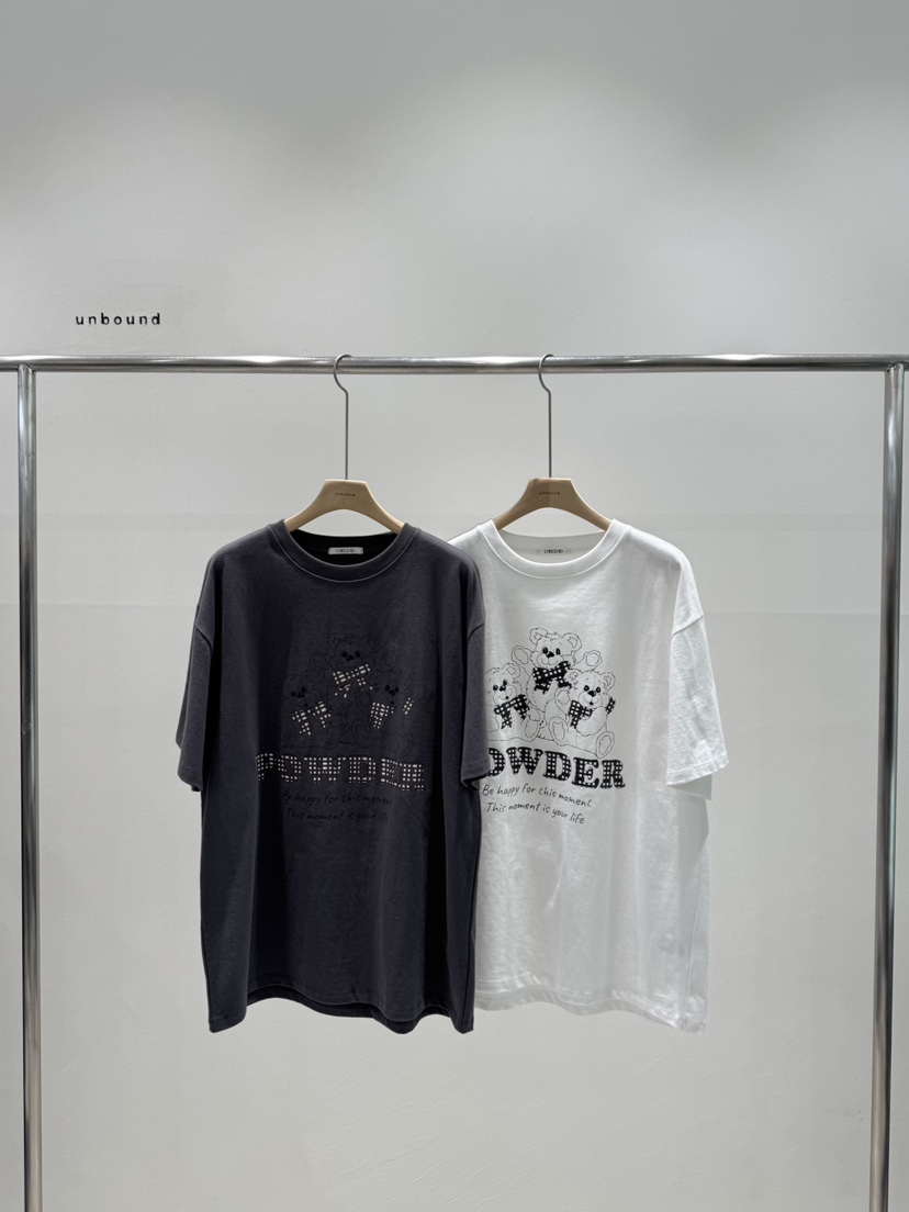 UNBOUND東大門㊣代購女士新款熱賣25秋冬人氣休閑職業推薦T恤UNBOUNDT恤