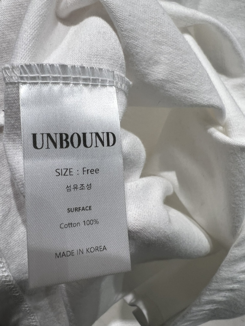 UNBOUND東大門㊣代購女士新款熱賣25秋冬人氣休閑職業推薦T恤UNBOUNDT恤