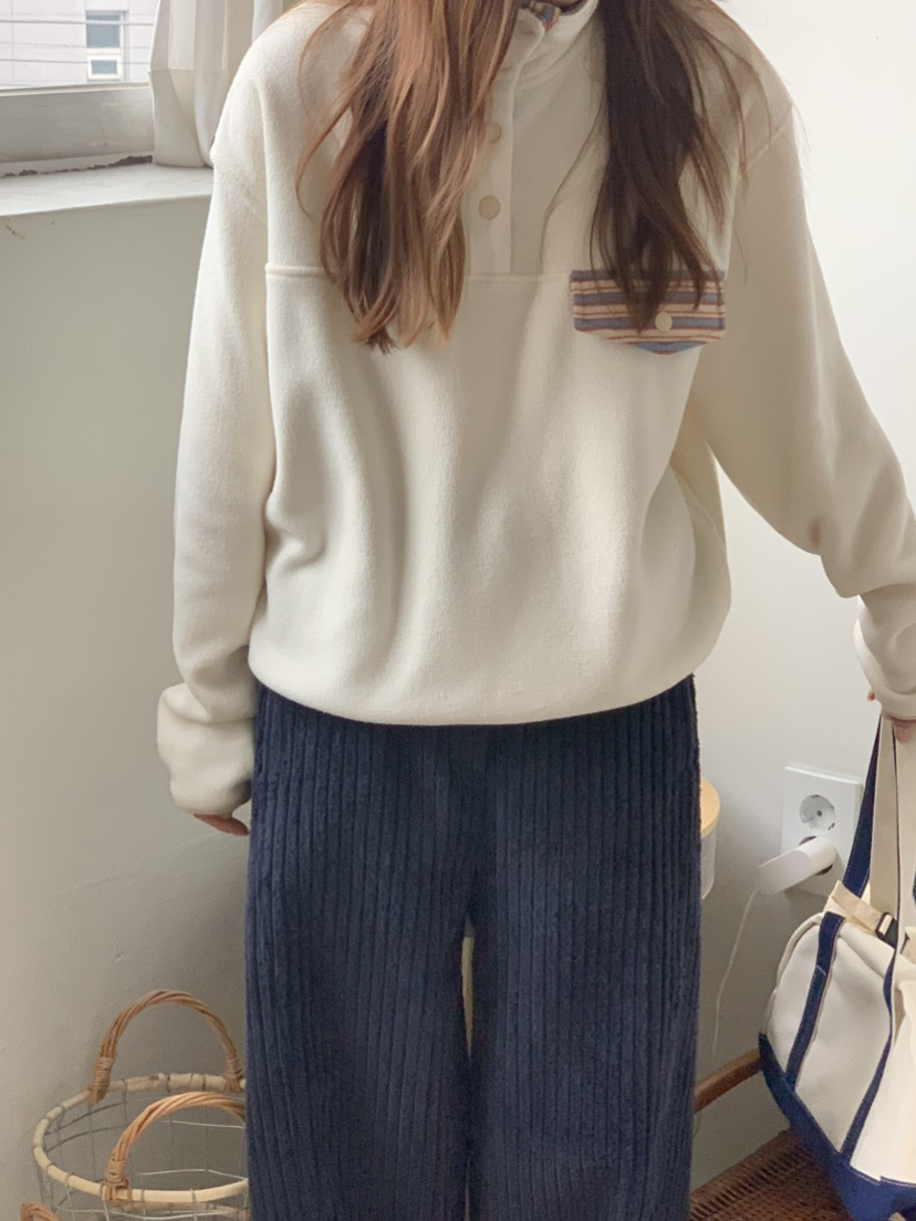 BEFORE SUNRISE東大門㊣代購女裝新款推薦時尚衛衣口袋雙面BEFORE SUNRISE衛衣