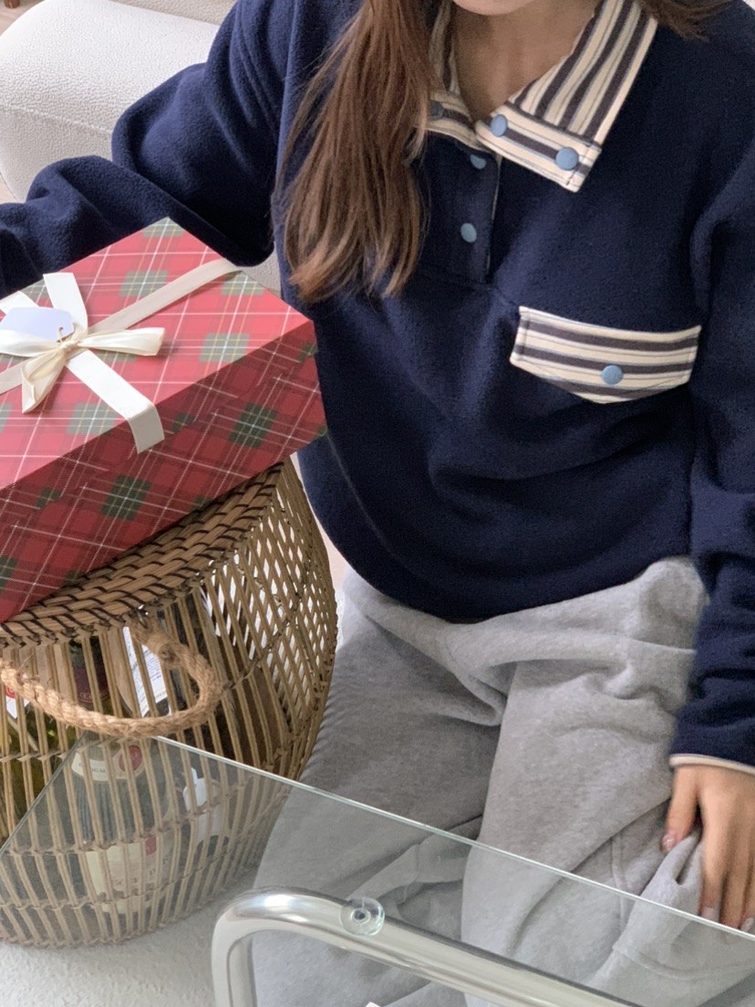 BEFORE SUNRISE東大門㊣代購女裝新款推薦時尚衛衣口袋雙面BEFORE SUNRISE衛衣