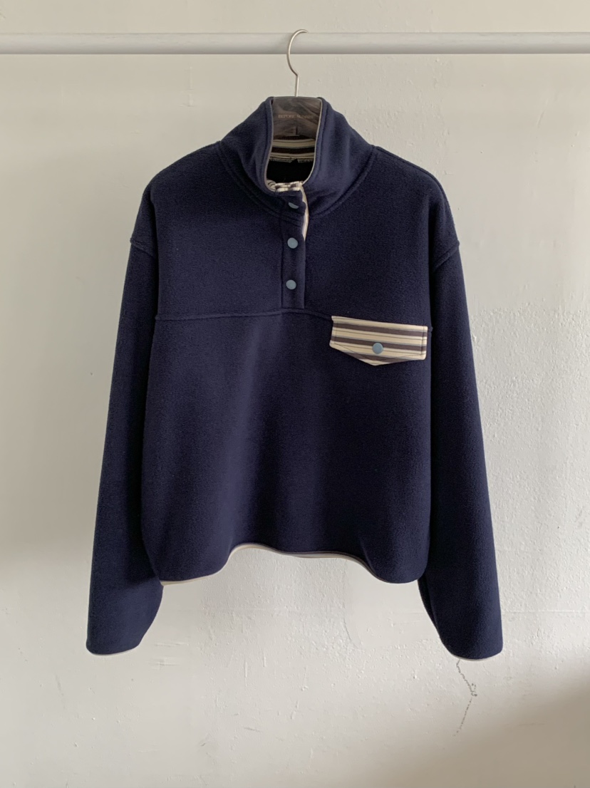 BEFORE SUNRISE東大門㊣代購女裝新款推薦時尚衛衣口袋雙面BEFORE SUNRISE衛衣圖色2