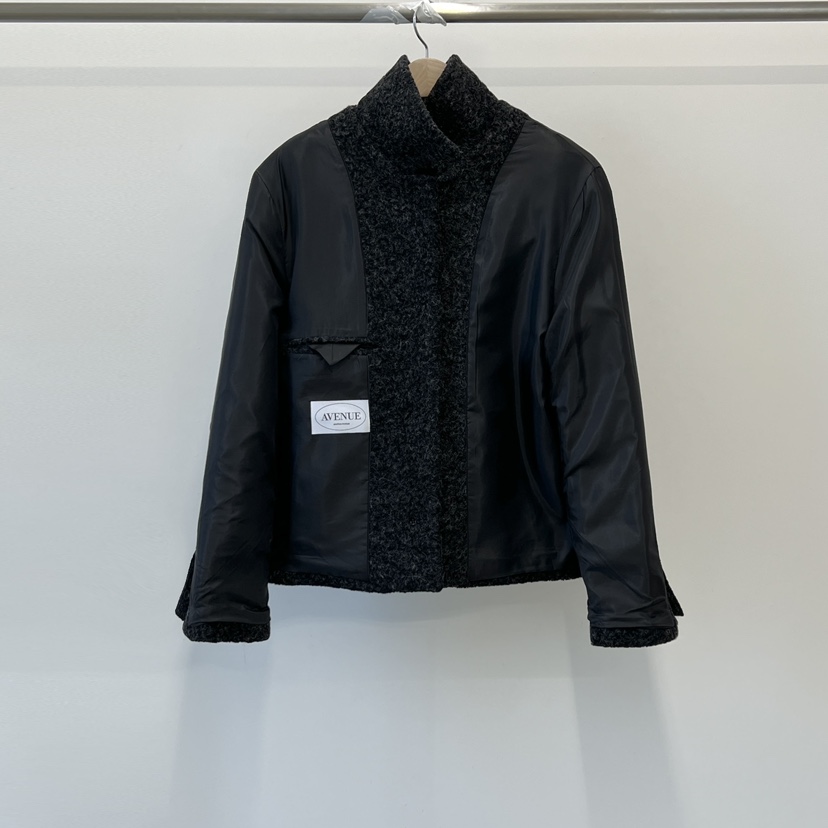 ANOTHER AVENUE韓國代購㊣女士新品熱賣25秋冬短款大衣羊毛ANOTHER AVENUE短款大衣