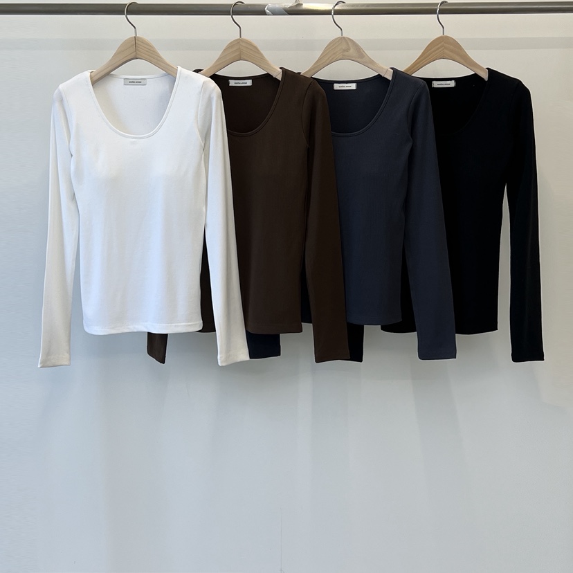 ANOTHER AVENUE東大門㊣直郵女士新品推薦25秋冬時尚長袖T恤ANOTHER AVENUE長袖T恤