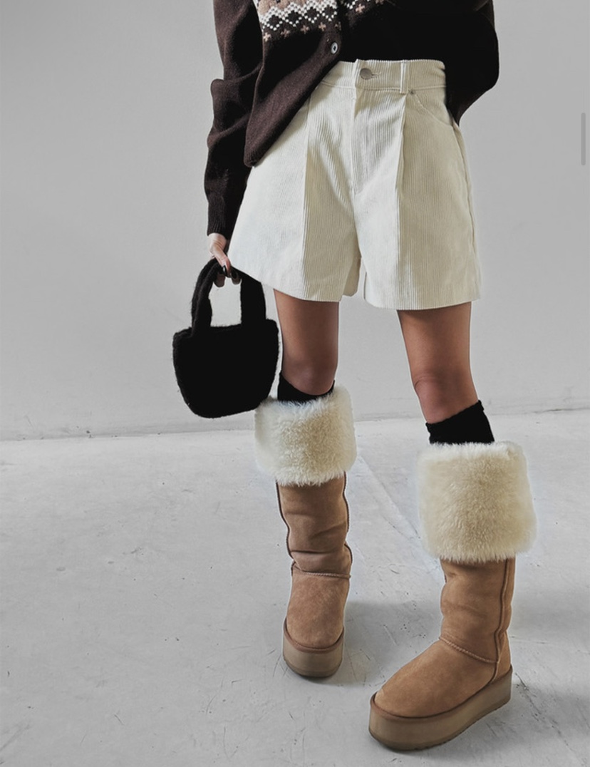 EOMPIT東大門㊣實拍女士新品休閑推薦人氣職業時尚真品短褲EOMPIT短褲