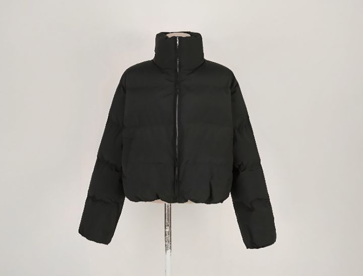 FEMME東大門㊣代購女裝新品職業時尚休閑短款羽絨服毛皮填充FEMME短款羽絨服