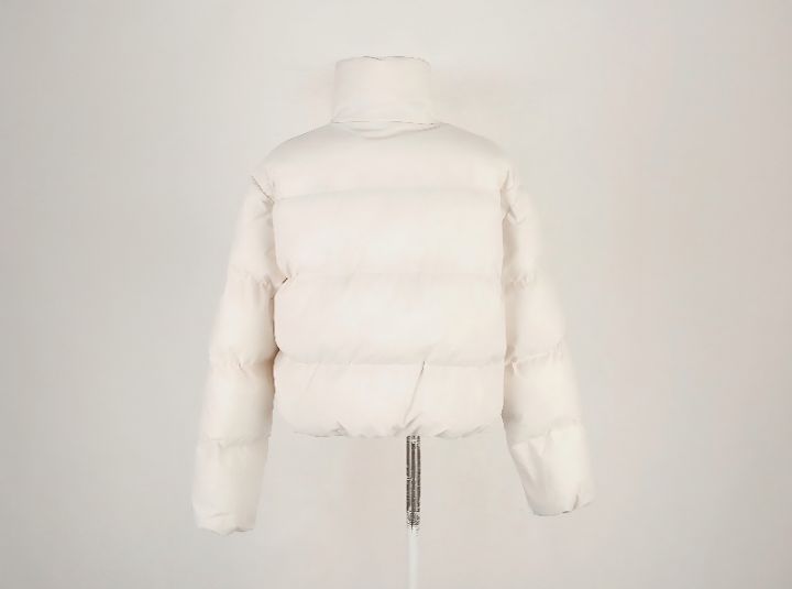 FEMME東大門㊣代購女裝新品職業時尚休閑短款羽絨服毛皮填充FEMME短款羽絨服