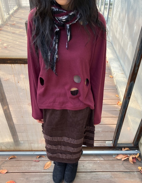 FLASH東大門㊣實拍女士新品職業休閑真品推薦25秋冬長袖T恤FLASH長袖T恤