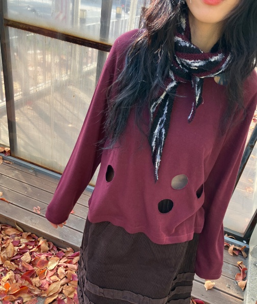 FLASH東大門㊣實拍女士新品職業休閑真品推薦25秋冬長袖T恤FLASH長袖T恤