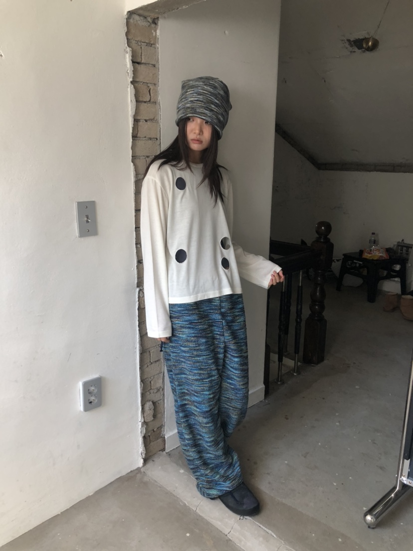 FLASH東大門㊣實拍女士新品職業休閑真品推薦25秋冬長袖T恤FLASH長袖T恤