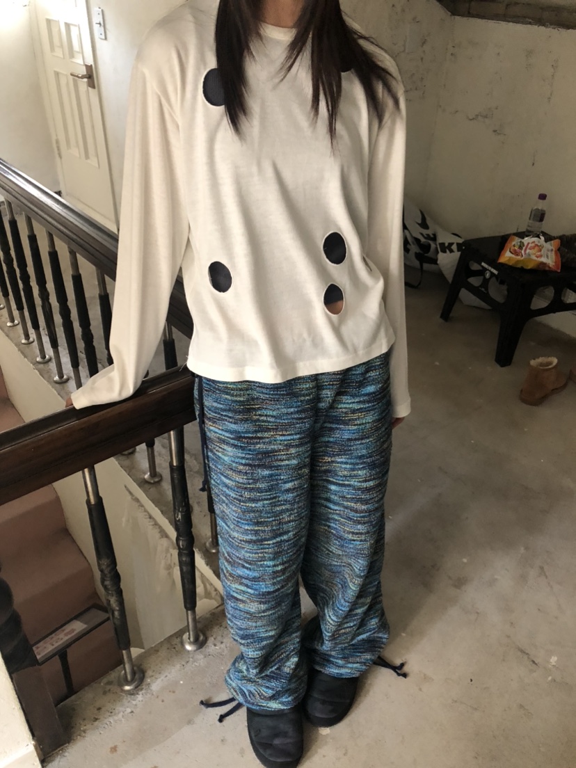 FLASH東大門㊣實拍女士新品職業休閑真品推薦25秋冬長袖T恤FLASH長袖T恤