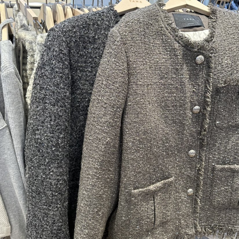TARA韓國直郵㊣女裝新款休閑職業熱賣推薦人氣時尚25秋冬夾克TARA夾克