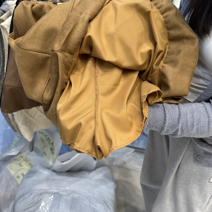 HOT PLACE東大門㊣代購女士新品人氣真品熱賣時尚短裙麂皮HOT PLACE_ISSUE/DREAM GIRIS短裙