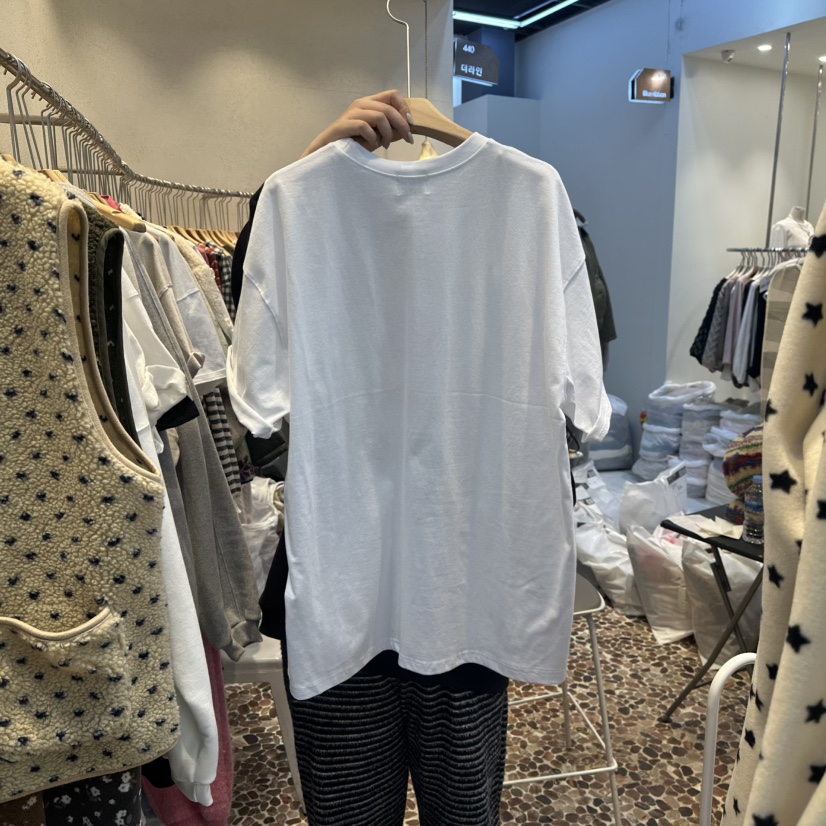 THE LINE-Q東大門㊣實拍女裝新款時尚職業人氣真品推薦T恤THE LINE-QT恤