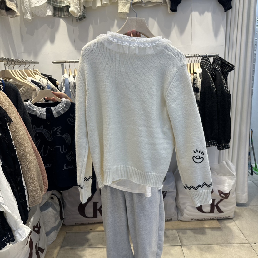 LADYBUG+ADORABLE東大門㊣代購女士新款時尚人氣真品針織衫LADYBUG/Adorable針織衫