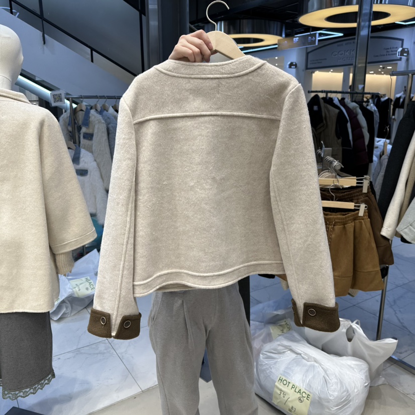 HOT PLACE東大門㊣直郵女士新品人氣時尚推薦真品夾克羊毛HOT PLACE_ISSUE/DREAM GIRIS夾克