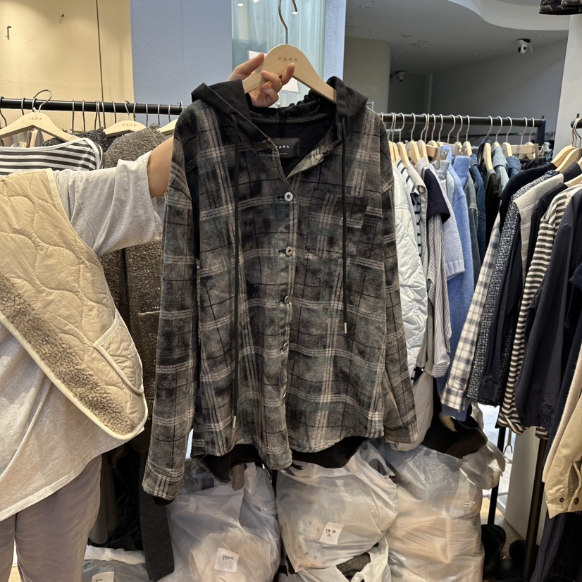 TARA東大門㊣直郵女裝新品休閑時尚真品職業人氣襯衫蕾絲衫TARA襯衫/蕾絲衫圖色2