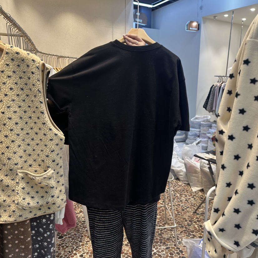 THE LINE-Q東大門㊣實拍女裝新款熱賣職業時尚休閑人氣T恤THE LINE-QT恤