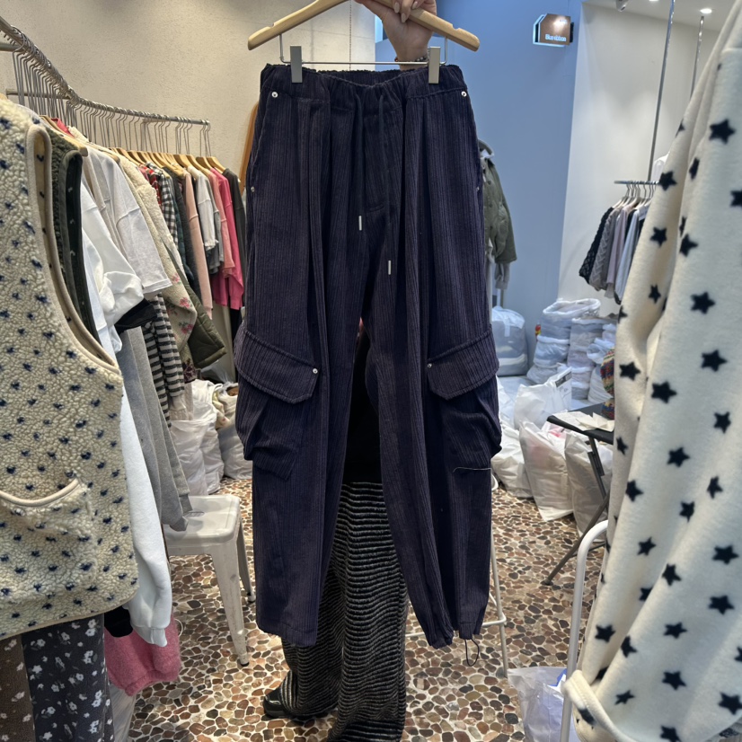 THE LINE-Q東大門㊣實拍女裝新款職業真品休閑25秋冬休閑褲THE LINE-Q休閑褲圖色3