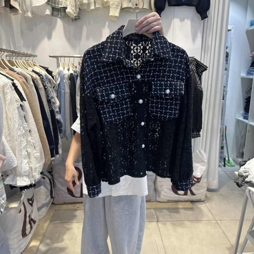 LADYBUG+ADORABLE東大門㊣實拍女士新品職業真品襯衫蕾絲衫LADYBUG/Adorable襯衫/蕾絲衫圖色2