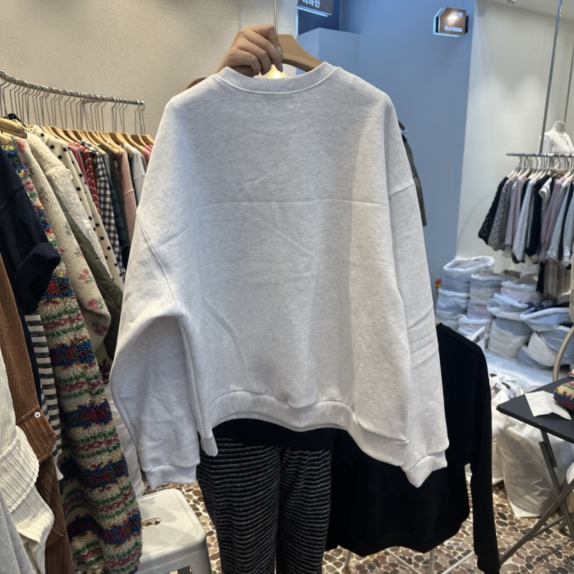 THE LINE-Q韓國代購㊣女裝新款職業人氣熱賣推薦衛衣加絨THE LINE-Q衛衣