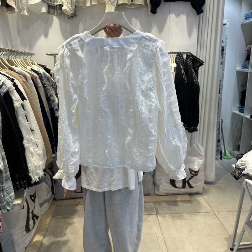 LADYBUG+ADORABLE東大門㊣直郵女士新品真品熱賣襯衫蕾絲衫LADYBUG/Adorable襯衫/蕾絲衫