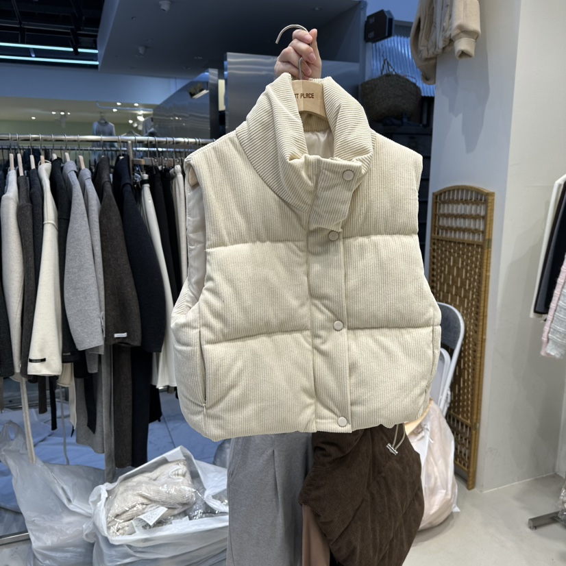 HOT PLACE東大門㊣代購女士新品熱賣休閑真品推薦人氣馬甲HOT PLACE_ISSUE/DREAM GIRIS馬甲圖色1