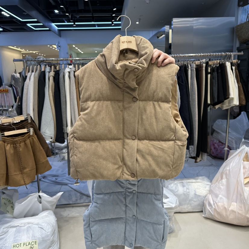 HOT PLACE東大門㊣代購女士新品熱賣休閑真品推薦人氣馬甲HOT PLACE_ISSUE/DREAM GIRIS馬甲圖色2